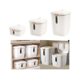 Maxbell Rice Grain Bucket Flour Bin Food Storage Container for Flour Cereal Dry Food For 5KG