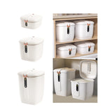 Maxbell Rice Grain Bucket Flour Bin Food Storage Container for Flour Cereal Dry Food For 5KG