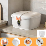 Maxbell Rice Grain Bucket Flour Bin Food Storage Container for Flour Cereal Dry Food For 5KG