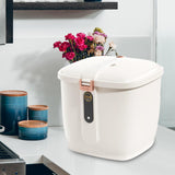 Maxbell Rice Grain Bucket Flour Bin Food Storage Container for Flour Cereal Dry Food For 10KG