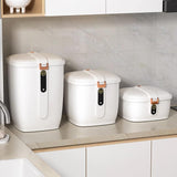 Maxbell Rice Grain Bucket Flour Bin Food Storage Container for Flour Cereal Dry Food For 15KG