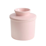 Maxbell Ceramic Butter Crock Practical Butter Jar with Lid for Soft Butter Cafe Home