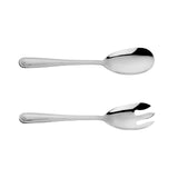 Maxbell Salad Spoon Fork Reusable Long Handle Flatware Set for Kitchen Dinner Hiking A