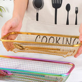 Maxbell Flatware Basket Practical Cutlery Storage Rack for Cabinet Kitchen Chopstick B