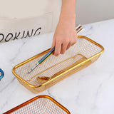 Maxbell Flatware Basket Practical Cutlery Storage Rack for Cabinet Kitchen Chopstick B