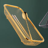 Maxbell Flatware Basket Practical Cutlery Storage Rack for Cabinet Kitchen Chopstick B