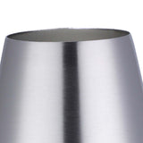 Maxbell Stainless Steel Beer Mug Stemless Cocktail Mug for Bar Drinkware Home Hiking Silver