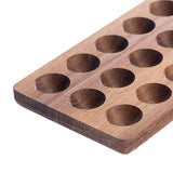 Maxbell Egg Holder Deviled Egg Rustic Premium Egg Container Reusable Wooden Egg Tray