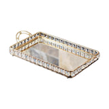 Maxbell Vanity Tray Decorative Tray Skincare Organizer for Bedroom Toilet Home Decor 45x26x7cm