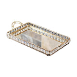 Maxbell Vanity Tray Decorative Tray Skincare Organizer for Bedroom Toilet Home Decor 45x26x7cm