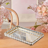 Maxbell Vanity Tray Decorative Tray Skincare Organizer for Bedroom Toilet Home Decor 40x21x7cm