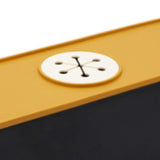 Maxbell Power Strip Box Desktop with Holes Cord Box Hider for Home Adapters USB Hubs Black