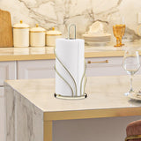 Maxbell Standing Paper Towel Dispenser Paper Towel Stand for Desktop Dorm Study Room