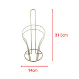 Maxbell Standing Paper Towel Dispenser Paper Towel Stand for Desktop Dorm Study Room