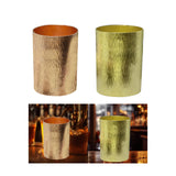 Maxbell Copper Cup Collectibles Coffee Powder Dispenser Cup for Bar Party Decoration Brown
