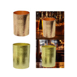 Maxbell Copper Cup Collectibles Coffee Powder Dispenser Cup for Bar Party Decoration Brown