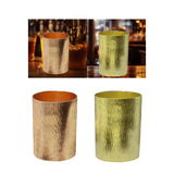 Maxbell Copper Cup Collectibles Coffee Powder Dispenser Cup for Bar Party Decoration Brown