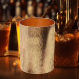 Maxbell Copper Cup Collectibles Coffee Powder Dispenser Cup for Bar Party Decoration Brown