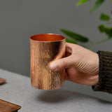 Maxbell Copper Cup Collectibles Coffee Powder Dispenser Cup for Bar Party Decoration Brown