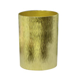 Maxbell Copper Cup Collectibles Coffee Powder Dispenser Cup for Bar Party Decoration Yellow