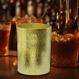 Maxbell Copper Cup Collectibles Coffee Powder Dispenser Cup for Bar Party Decoration Yellow