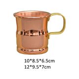 Maxbell Water Cup Wedding Holiday Beverage Cup Handcrafted Copper Cup Decor Ornament 260ml