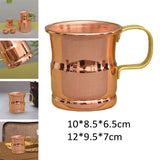Maxbell Water Cup Wedding Holiday Beverage Cup Handcrafted Copper Cup Decor Ornament 260ml
