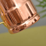 Maxbell Water Cup Wedding Holiday Beverage Cup Handcrafted Copper Cup Decor Ornament 260ml