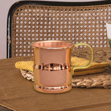 Maxbell Water Cup Wedding Holiday Beverage Cup Handcrafted Copper Cup Decor Ornament 260ml