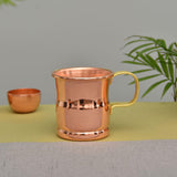 Maxbell Water Cup Wedding Holiday Beverage Cup Handcrafted Copper Cup Decor Ornament 350ml