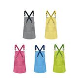 Maxbell Transparent Apron Gardening Durable Chef Apron Nordic DIY Occasion TPU Apron black