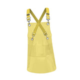 Maxbell Transparent Apron Gardening Durable Chef Apron Nordic DIY Occasion TPU Apron orange