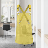 Maxbell Transparent Apron Gardening Durable Chef Apron Nordic DIY Occasion TPU Apron orange