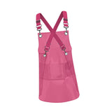 Maxbell Transparent Apron Gardening Durable Chef Apron Nordic DIY Occasion TPU Apron red