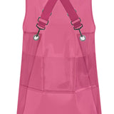 Maxbell Transparent Apron Gardening Durable Chef Apron Nordic DIY Occasion TPU Apron red