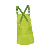 Maxbell Transparent Apron Gardening Durable Chef Apron Nordic DIY Occasion TPU Apron green