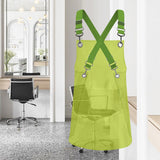 Maxbell Transparent Apron Gardening Durable Chef Apron Nordic DIY Occasion TPU Apron green