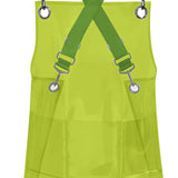 Maxbell Transparent Apron Gardening Durable Chef Apron Nordic DIY Occasion TPU Apron green