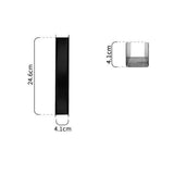 Maxbell 2x Rectangle U Shape Long Steel Cookie Mold for Fondant Cake Kitchen Dessert