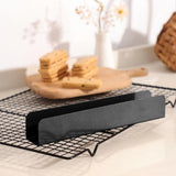 Maxbell 2x Rectangle U Shape Long Steel Cookie Mold for Fondant Cake Kitchen Dessert