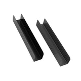 Maxbell 2x Rectangle U Shape Long Steel Cookie Mold for Fondant Cake Kitchen Dessert