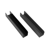 Maxbell 2x Rectangle U Shape Long Steel Cookie Mold for Fondant Cake Kitchen Dessert