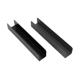 Maxbell 2x Rectangle U Shape Long Steel Cookie Mold for Fondant Cake Kitchen Dessert