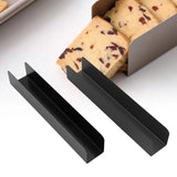 Maxbell 2x Rectangle U Shape Long Steel Cookie Mold for Fondant Cake Kitchen Dessert