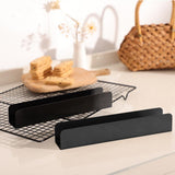 Maxbell 2x Rectangle U Shape Long Steel Cookie Mold for Fondant Cake Kitchen Dessert