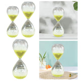 Maxbell Dream Bubble Hourglass Kitchen Durable Glass Liquid Timer for Friends Families 5.5cmx14cm