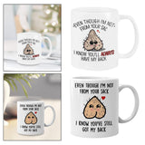 Maxbell Fathers Day Coffee Mug Drinking Cup for Thanksgiving Gifts Hot Beverage Milk Style A