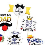 Maxbell 12x Cake Toppers DIY Decorative Cake Insert for Pastries Ornaments Gift Cake