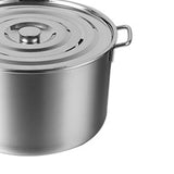 Maxbell Spaghetti Strainer Insert Set Fine Sieve Deep Fry Basket for Noodles Cooking 3 holes set