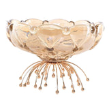 Maxbell Fruit Holder Candy Snack Tray Dried Food Plate for Candy Dining Table Snacks 25x19x16cm